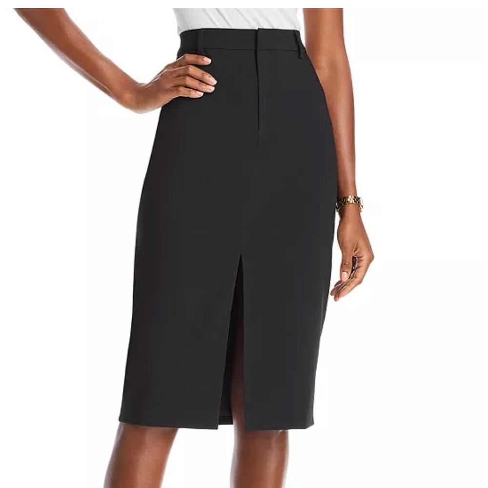 Aqua Black Mini Skirt